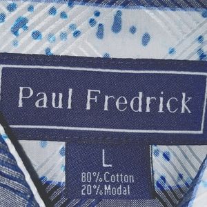 Awesome Paul Fredrick Blue Stripped w/Blue specials